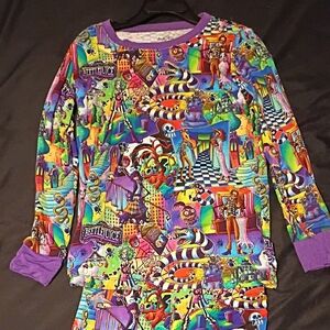 Preloved Millie Rose Bettlejuice Bamboo Pajamas